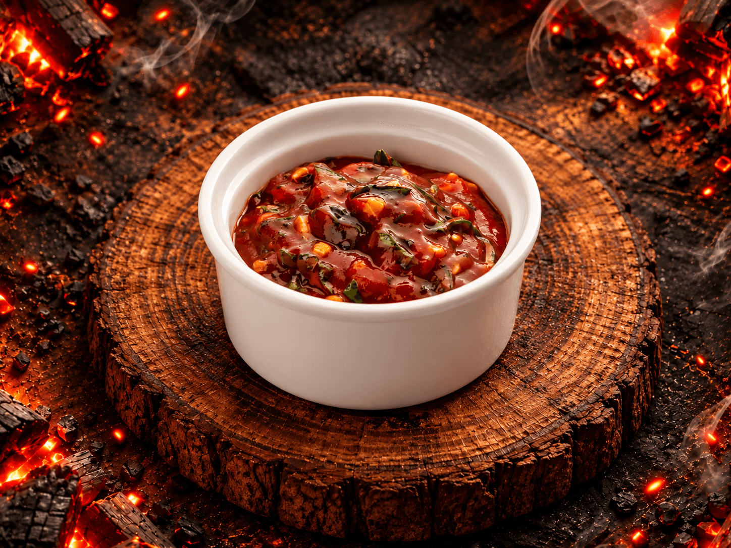 Красный шашлычный